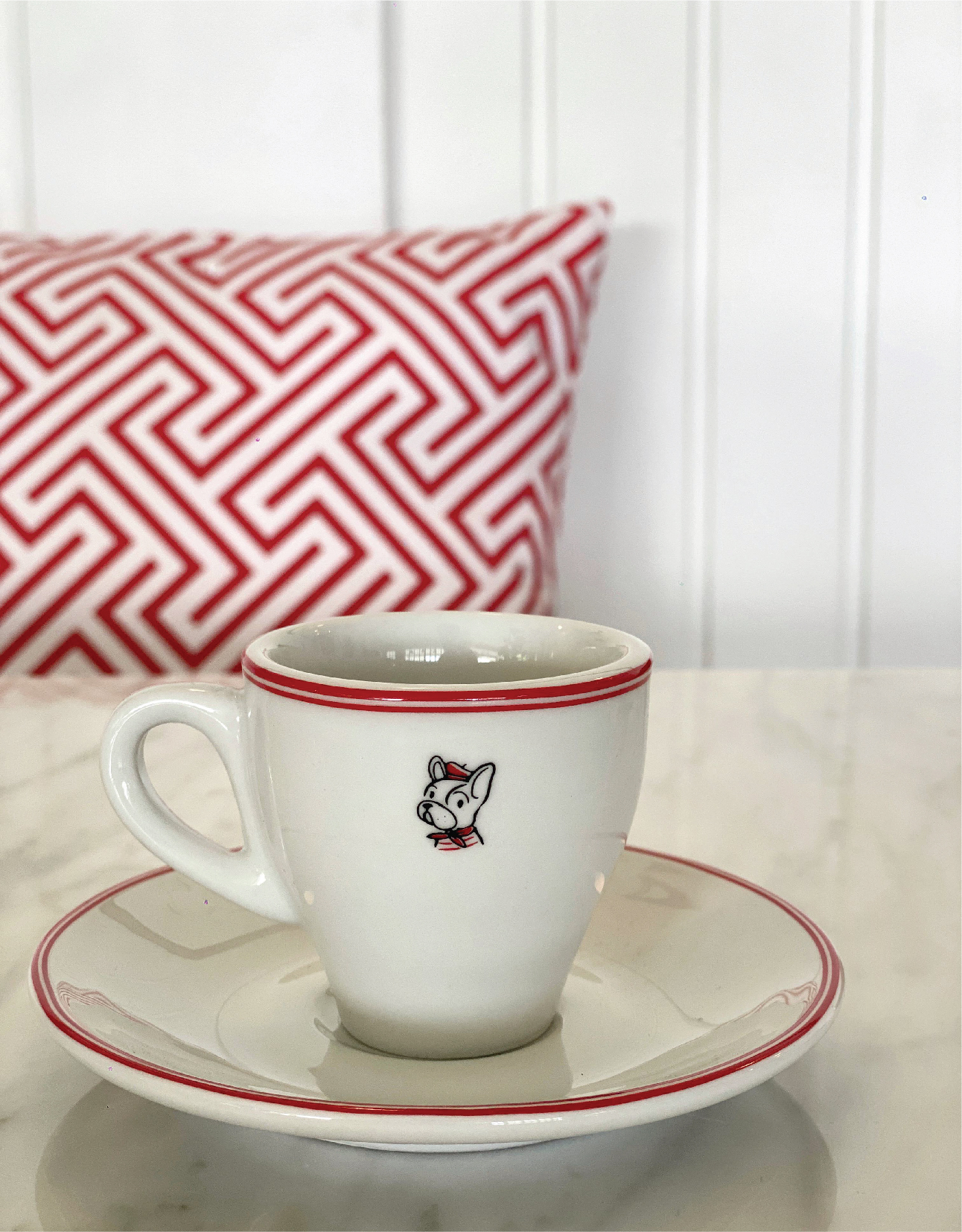Coffee cup with saucer (3oz)